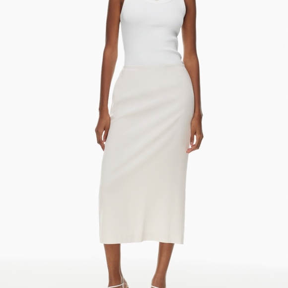 Babaton immaculate mid rise crepe skirt - Picture 3 of 9